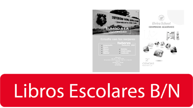impresion de libros escolares a blanco y negro