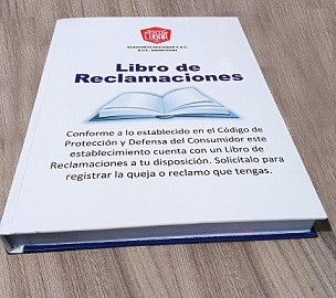 libro de reclamaciones en lima